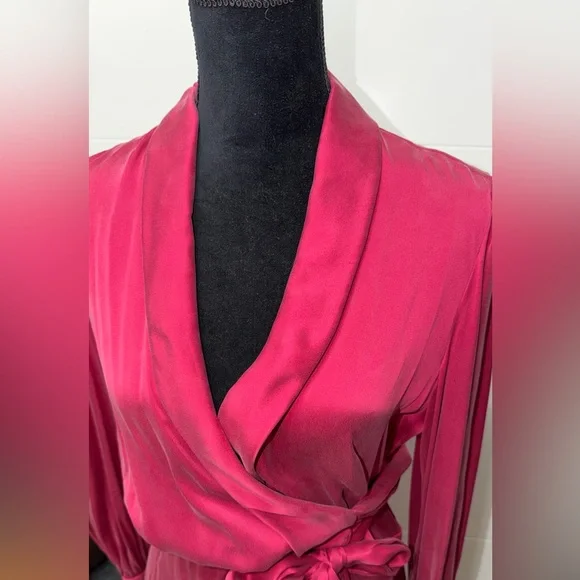 Zimmermann long wrap silk dress 1 - Picture 4 of 8